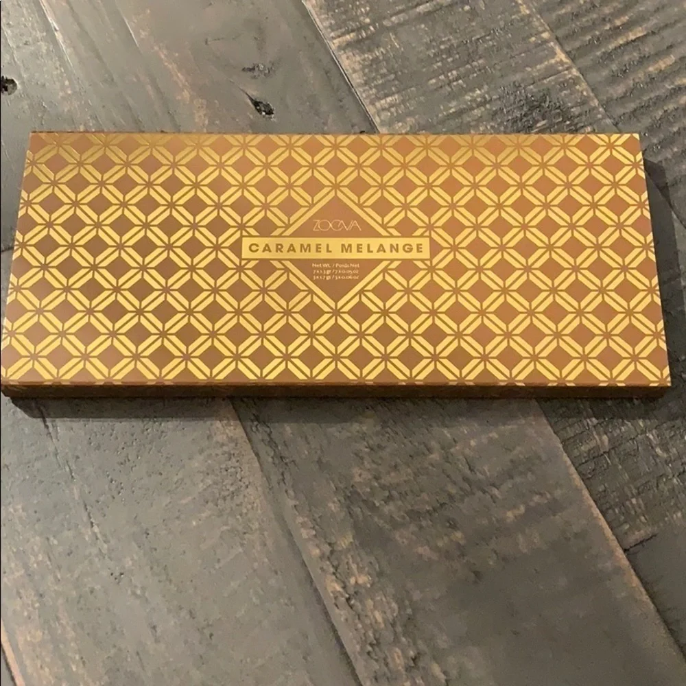ZOEVA Caramel Melange‎ Eyeshadow Palette with 10 Rich Shades New
